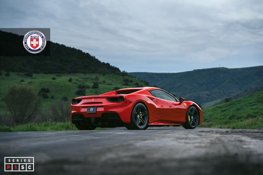  Ferrari 488 Spider on HRE Wheels (P107SC) 2019 года  (фото 2 из 8)